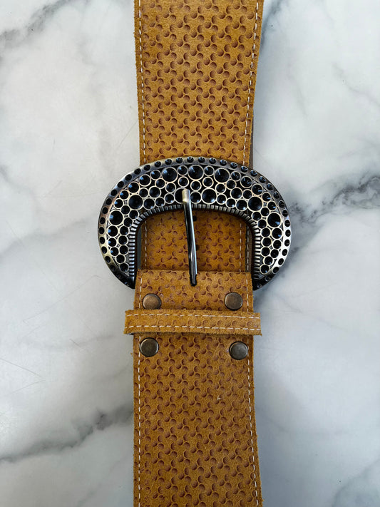 Cinturón Puntillo Dorada