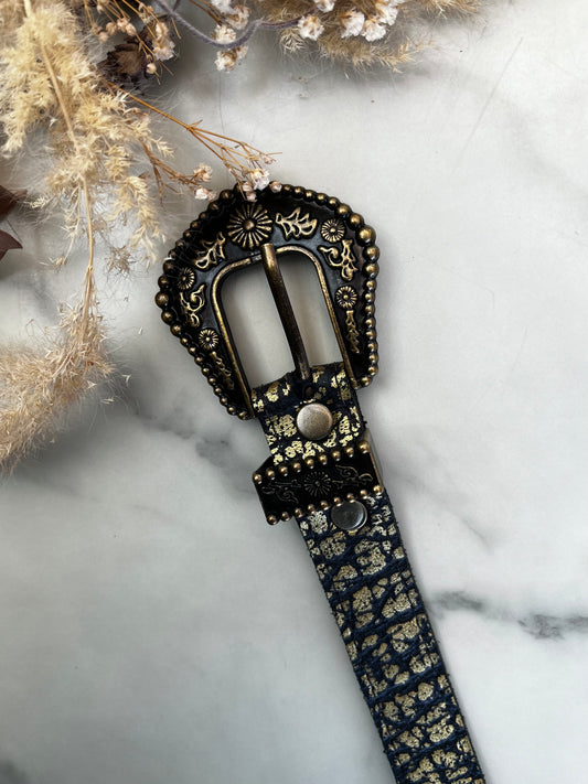 Cinturón Craquelado